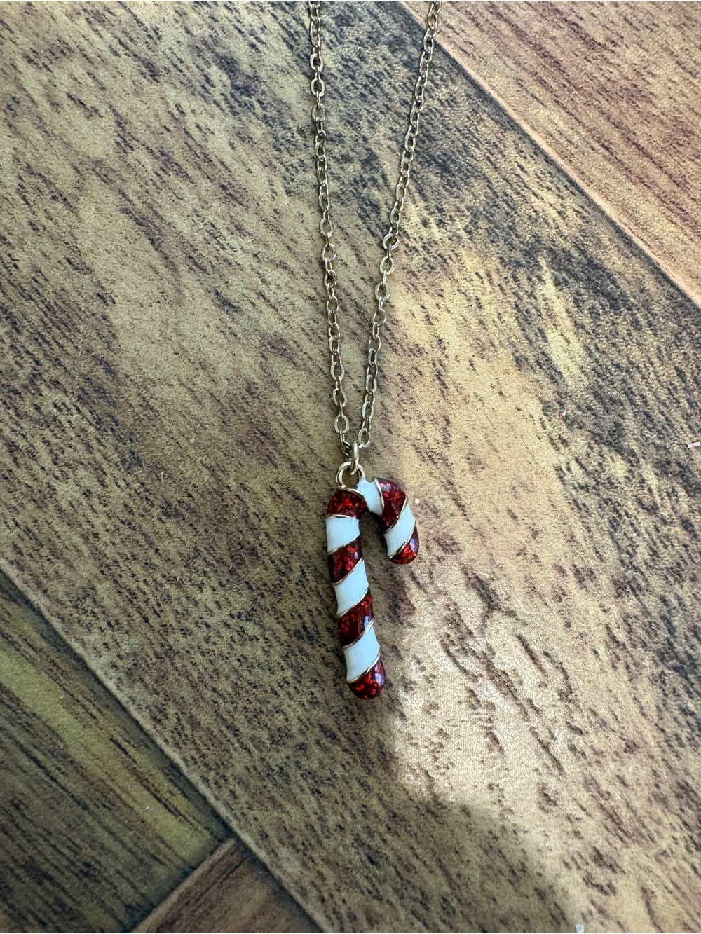 H&M Candy Cane Necklace